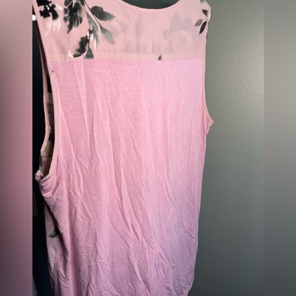 tank top blouse tunic- floral size XXL - Picture 7 of 7